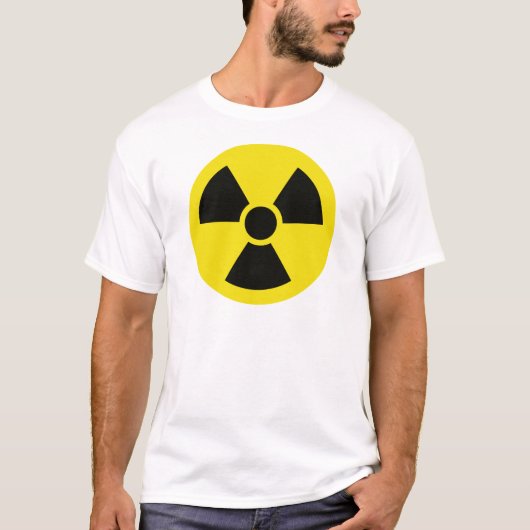 Radioactief symbool t-shirt (Voorkant)