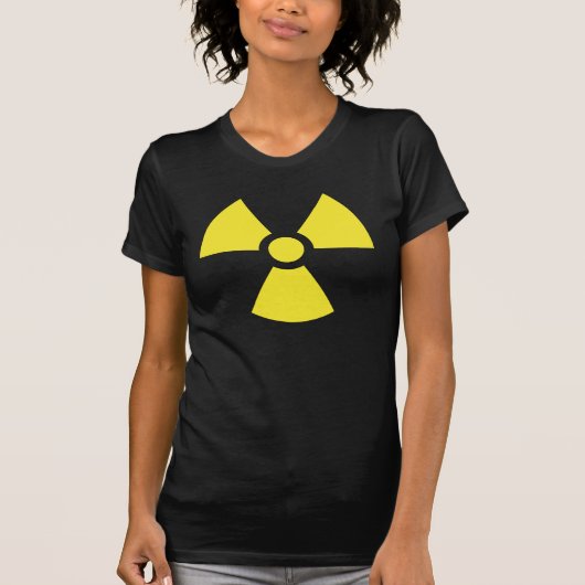 Radioactief symbool T-Shirts (Voorkant)
