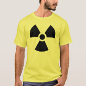 Radioactief symbool T-Shirts (Voorkant)