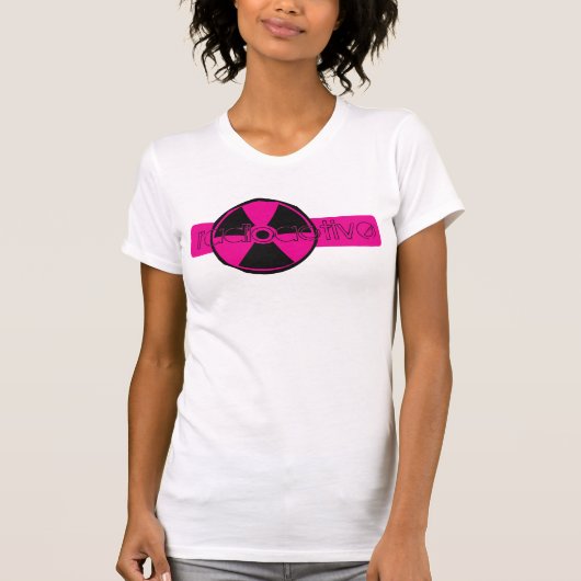 radioactief t-shirt (Voorkant)