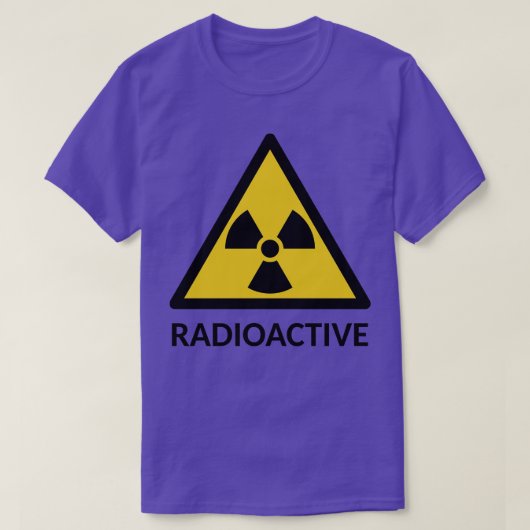 Radioactief T-shirt (Design voorkant)