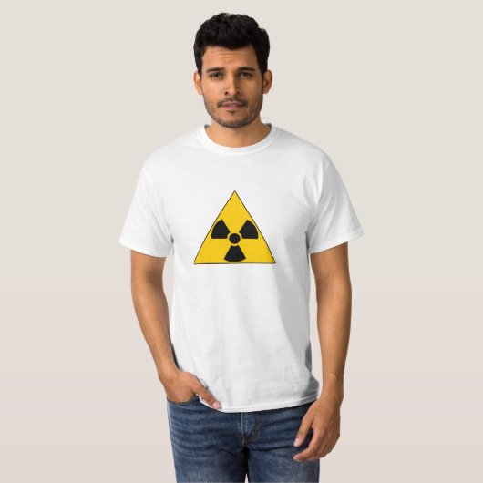 Radioactief T-shirt (Voorkant volledig)