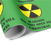 Radioactief wrapppapier cadeaupapier (Rol Hoek)