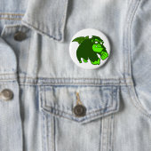 Radioactieve Ape! Ronde Button 5,7 Cm (In situ)
