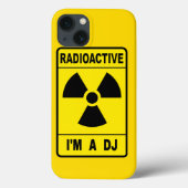 Radioactieve dj Case-Mate iPhone case (Achterkant)