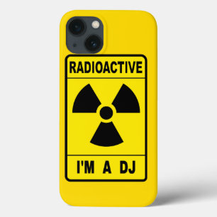 Radioactieve dj Case-Mate iPhone case