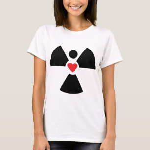 radioactieve engel hart t-shirt
