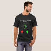 Radioactieve Garnaal Belde Grappige Meme T-shirt (Voorkant volledig)