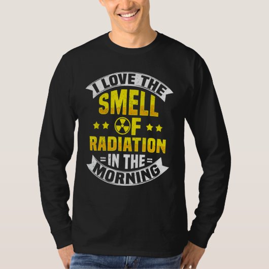 Radioactieve Kernenergie & Kernmotor T-shirt (Voorkant)