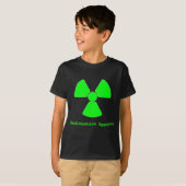 Radioactieve kleding - Donker T-shirt (Voorkant volledig)