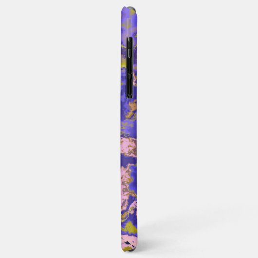 Radioactieve Marmer Case-Mate iPhone Case (Achterkant/links)