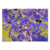 Radioactieve marmer foto afdruk (Voorkant)