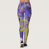 Radioactieve Marmer Leggings (Achterkant)