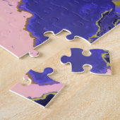 Radioactieve marmer legpuzzel (Zijkant)