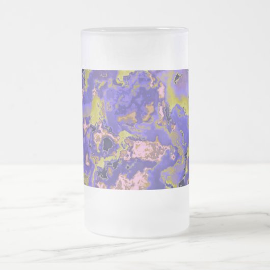 Radioactieve marmer matglas bierpul (Center)