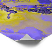 Radioactieve marmer poster (Hoek)