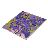 Radioactieve marmer tegeltje (Zijkant)