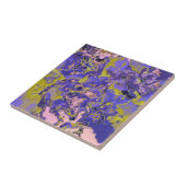 Radioactieve marmer tegeltje (Zijkant)