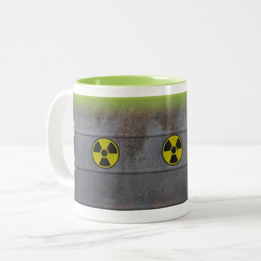 Radioactieve mok (Voorkant links)