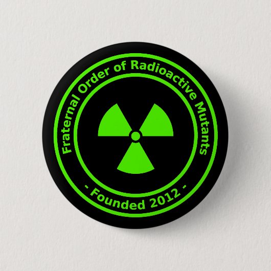 Radioactieve mutanten Button (Voorkant)
