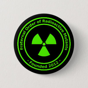 Radioactieve mutanten Button