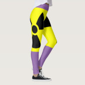 Radioactieve Paarse Leggings (Rechts)