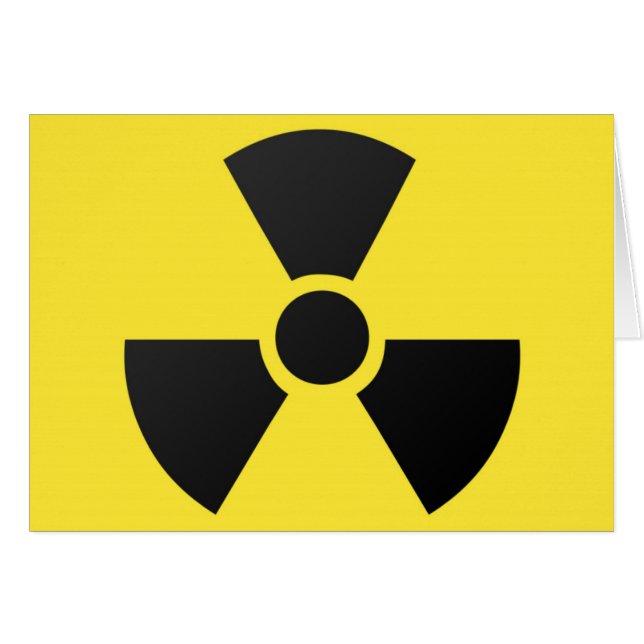 Radioactieve Sign. (Voorkant Horizontaal)