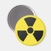 Radioactieve Sign. Magneet (Voorkant / Achterkant)