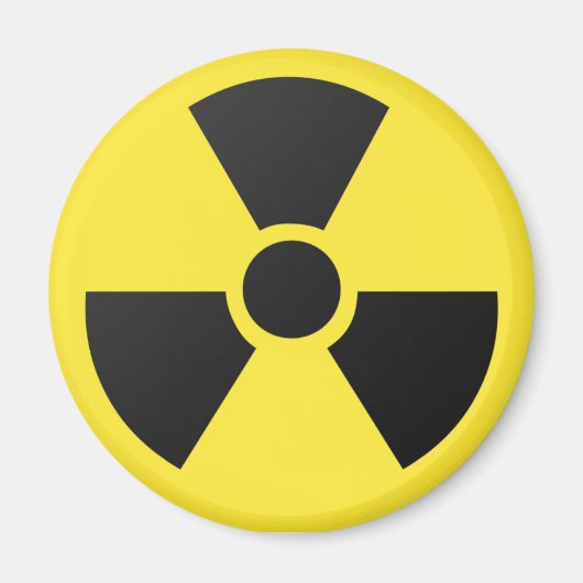 Radioactieve Sign. Magneet (Voorkant)