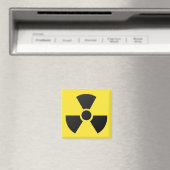 Radioactieve Sign. Magneet (Insitu (Vaatwasser))