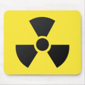 Radioactieve Sign. Muismat (Voorkant)