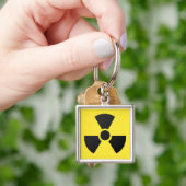 Radioactieve Sign. Sleutelhanger (Hand)