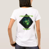 Radioactieve spin t-shirt (Achterkant)