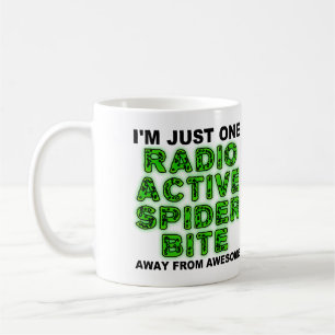 Radioactieve Spinnenbeet Grappige Mok of Reisbeker
