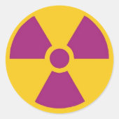 Radioactieve Sticker (Voorkant)