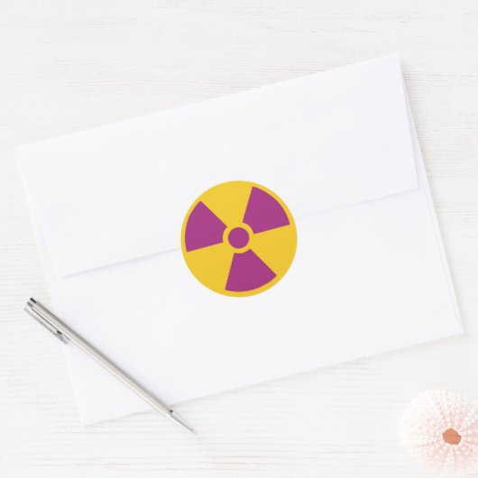 Radioactieve Sticker (Envelop)