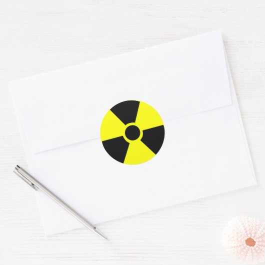 radioactieve sticker (Envelop)