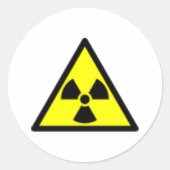 Radioactieve sticker (Voorkant)