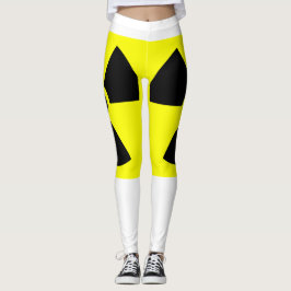Radioactieve Witte Leggings