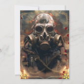 Radioactieve zombie biologische oorlogvoering Hall Kaart (Achterkant)