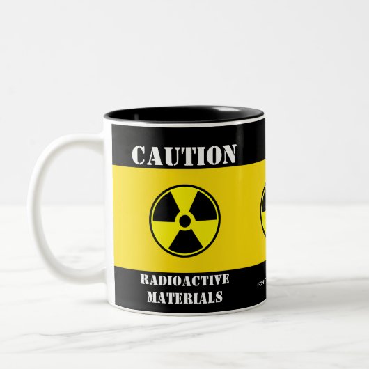 "Radioactive" aangepaste Mok (Links)