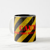 Radioactive Custom Mok (Voorkant links)