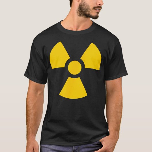 Radioactive Symbol Novelty Shirt (Voorkant)