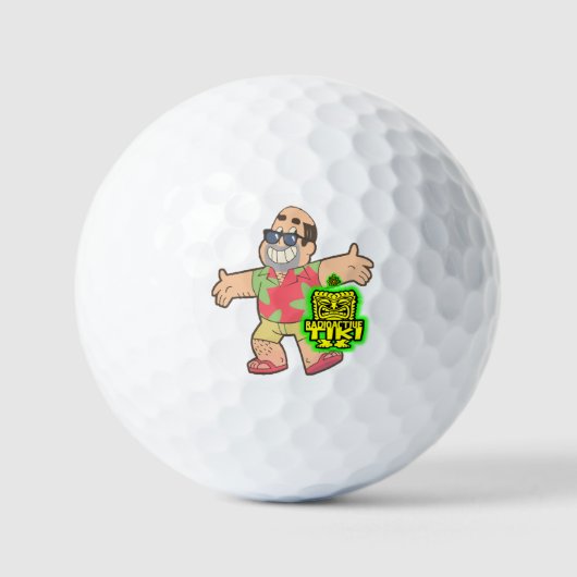 Radioactive Tiki Golfballen (Voorkant)