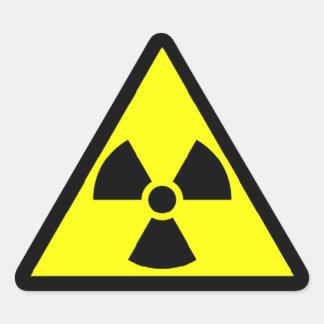 RadioActive Warning Sticker