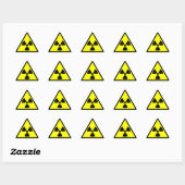 RadioActive Warning Sticker (Vel)