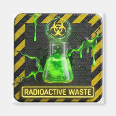 Radioactive Waste Absinthe Magneet (Voorkant)