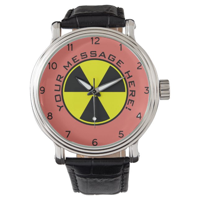 Radioactiviteit Horloge (Voorkant)