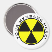 Radioactiviteit Magneet (Voorkant / Achterkant)