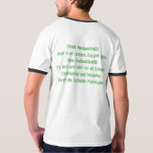 Radioaktivität T-shirt (Achterkant)